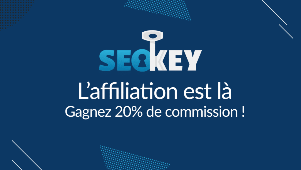 Programme d'affiliation de SEOKEY